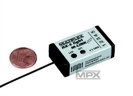מקלט 5 ערוצים - Multiplex RX-5 Light 2.4GHz