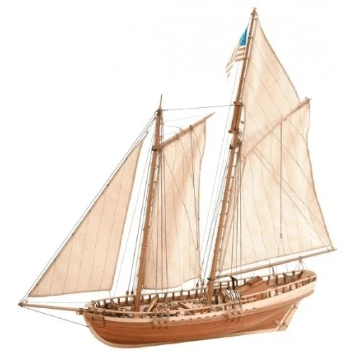 אוניה / סירה להרכבה - Virginia American Schooner 1/41